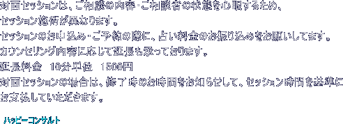 対面セッション